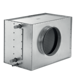 Kaltwasserregister CW Ø400 (unisoliert)